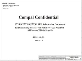 Схема материнской платы LA-6911P