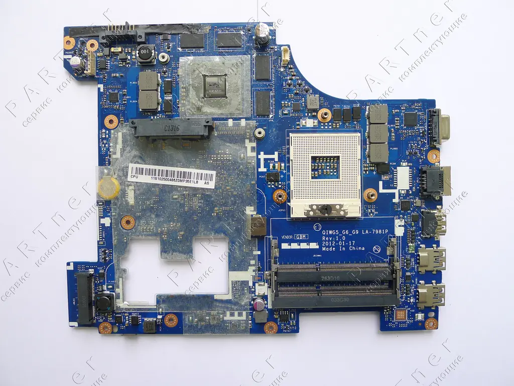 Motherboard_Lenovo_G580_LA-7981P_main